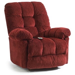 Best Home Furnishings Recliners - Medium Brosmer Power Lift Recliner w/ Massage & Ht
